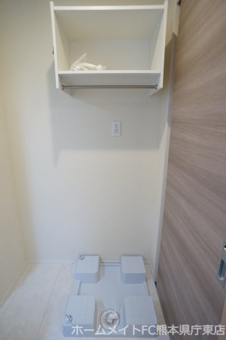 熊本市南区平成１丁目のアパートの洗面所