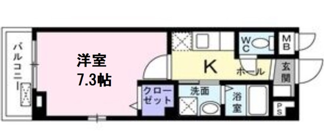 【間取り】 | ハピネス福島