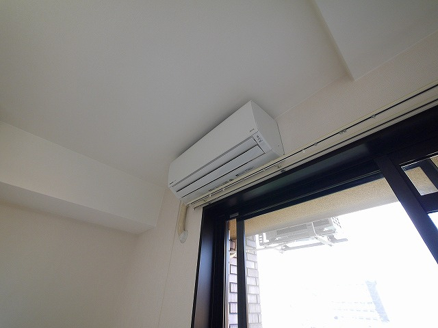 OMマンション東生駒の設備|エアコン付きです