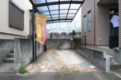 【駐車場】 | 海老名市杉久保北３丁目　中古戸建て　【仲介手数料無料】