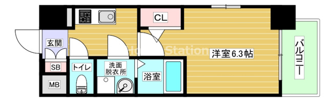 【間取り】 | エスリード福島グレイス