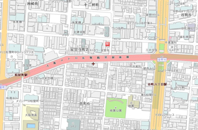 【地図】 | 谷町六丁目駅2分の駅近収益物件！