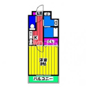 【間取り】 | ザルヴェ大橋壱番館の間取り