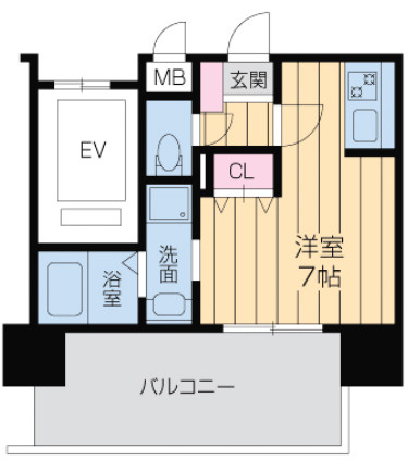 【間取り】 | ドゥーエ森ノ宮