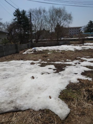 【外観】 | 米沢市城南三丁目　土地 | 冬場
