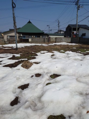 【外観】 | 米沢市城南三丁目　土地 | 冬場