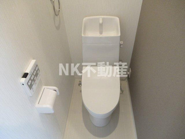 【トイレ】 | ステディ八戸の里（八戸ノ里賃貸） | 落ち着いたトイレです