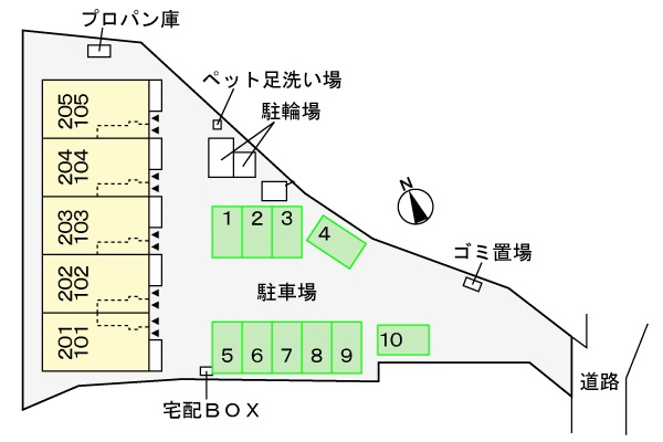 ウエスティン　リバーの駐車場