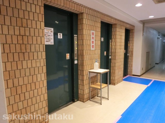幕張グリーンハイツのその他共用部分|エレベーター３基ございます
