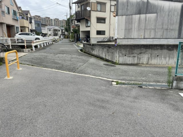 ＦｒｅｅＬｉｆｅ久々知8　2号地の前面道路含む現地写真