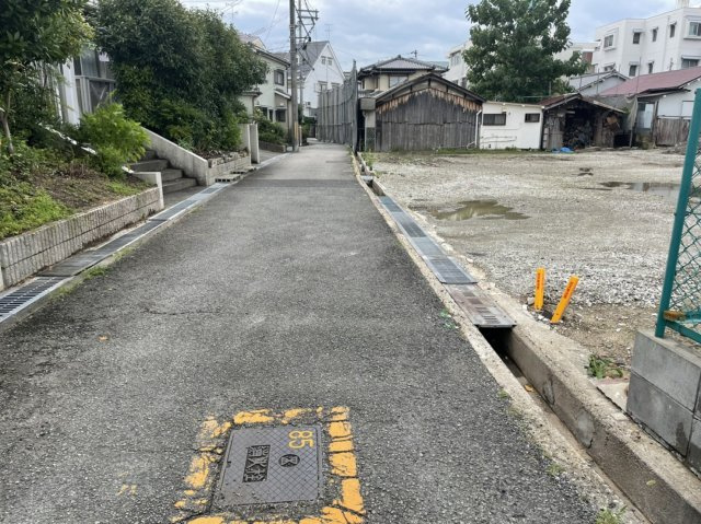 ＦｒｅｅＬｉｆｅ久々知8　2号地の前面道路含む現地写真