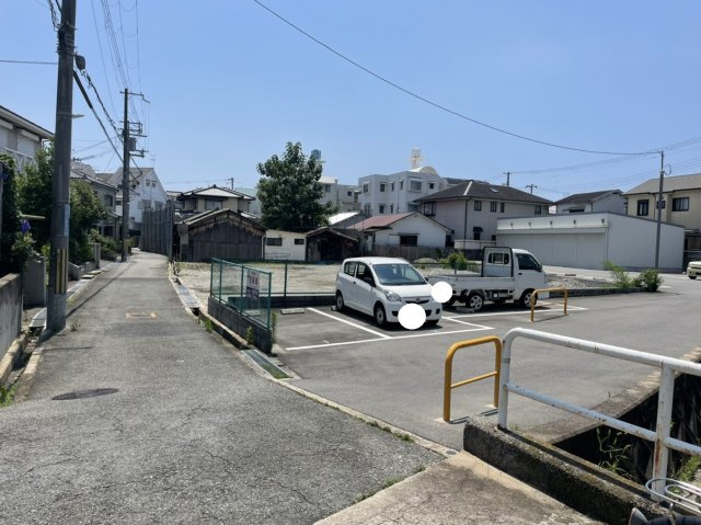 ＦｒｅｅＬｉｆｅ久々知8　1号地の前面道路含む現地写真