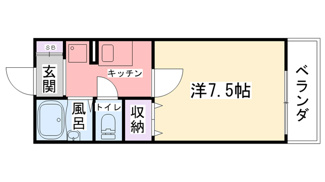 【間取り】 | セジュール西宮今津