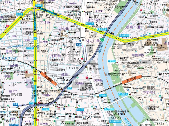 【地図】 | ビガーポリス417天満橋Ⅱ