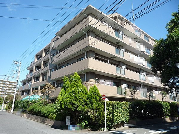 東急ドエル・アルス川崎大師　（川崎区東門前1丁目）の外観|物件の外観です　東急ドエル・アルス川崎大師　3LDK　新規内装フルリフォーム　南向き　平成10年3月築　オートロック　専用庭付き　オートロック　京急大師線「東門前」駅徒歩4分　　