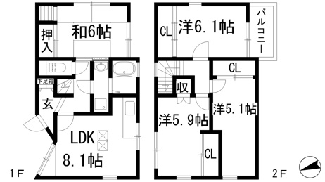 【間取り】
