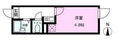 オートロック付きの１Ｋ