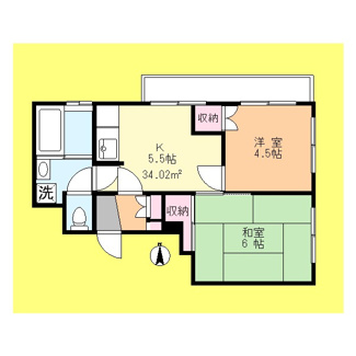 【間取り】 | 金子マンション