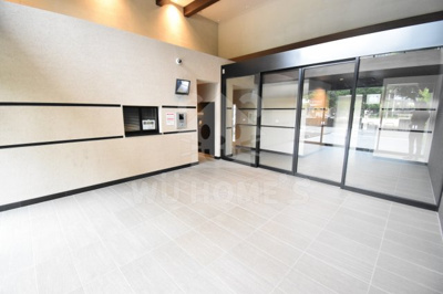 【エントランス】 | エスリード大阪梅田WEST | 落ち着いたエントランスです