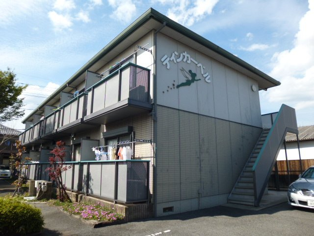 倉敷市茶屋町のアパートの外観