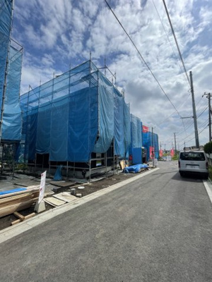【前面道路含む現地写真】 | 日野市川辺堀之内新築戸建て５棟（残り２棟）　4号棟