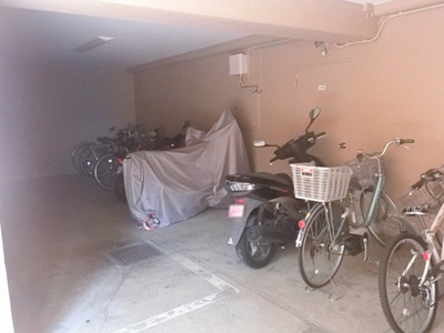【その他共用部分】 | エスペランサ第５青葉台 | バイク置場です。
