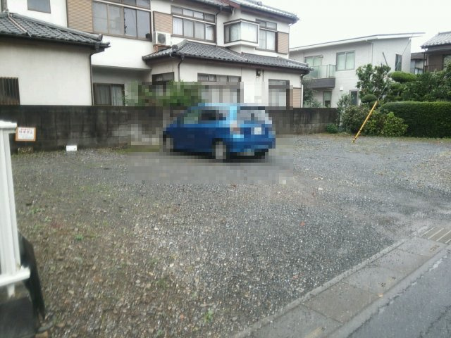 鯨井月極駐車場の外観