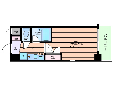 【間取り】 | ラナップスクエア同心