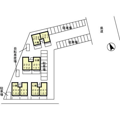 【区画図】 | リビングタウン下地Ⅱ　A
