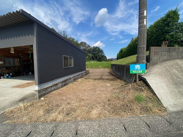 都城市上水流町の売地の外観