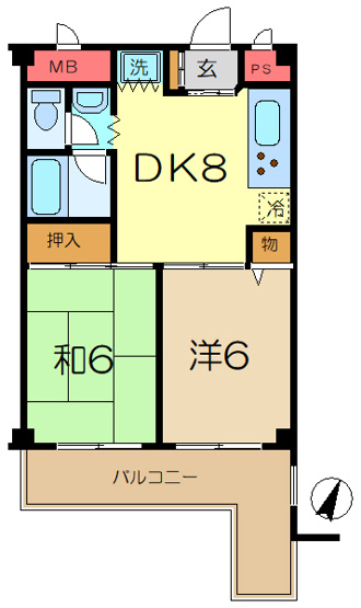 【間取り】 | グレイスハイツ