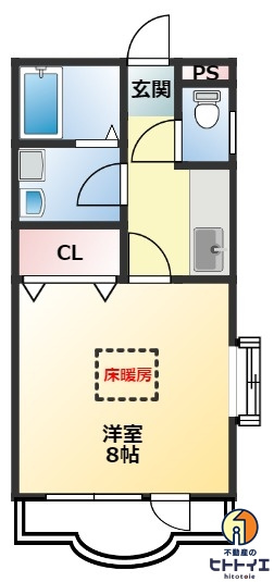 パールハイムⅡの間取り