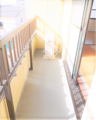 【バルコニー】 | セキハイツ | 陽当たり良好なバルコニーです