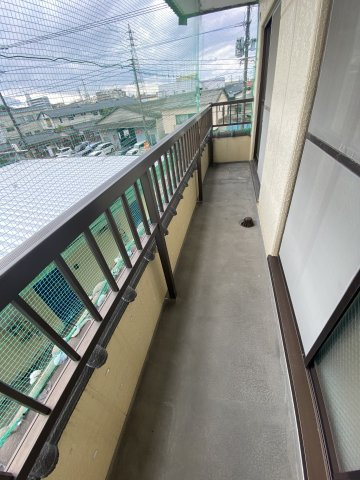 セキハイツのバルコニー