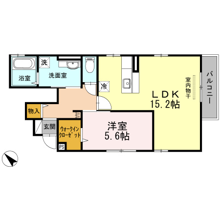 コンフォールの間取り