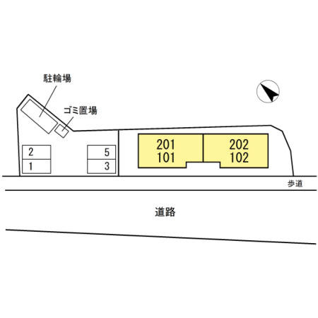 コンフォールの区画図