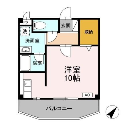 メゾン　トルヴェールの間取り