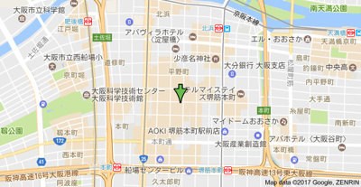 【地図】 | アーバンフラッツ瓦町（旧エスティメゾン瓦町）