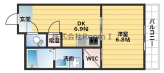 【間取り】 | アーバンフラッツ瓦町（旧エスティメゾン瓦町）