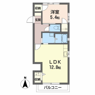 【間取り】 | ミレニアムハイム2号館