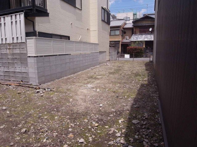 【前面道路含む現地写真】 | 大将軍西町　売土地