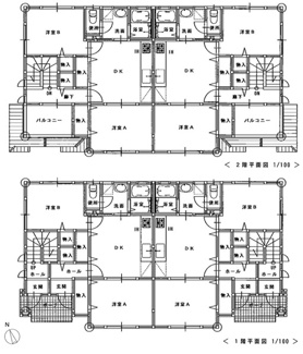 【間取り】 | ＢＯＲＯＮ３