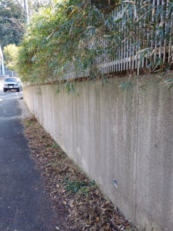 【前面道路含む現地写真】 | 三浦市初声町下宮田　建築条件なし売地 | 前面道路含む現地写真