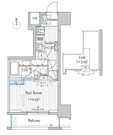 【間取り】 |  ミュゼ南麻布