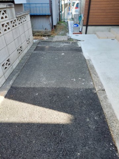 【前面道路含む現地写真】 | 前面道路写真
