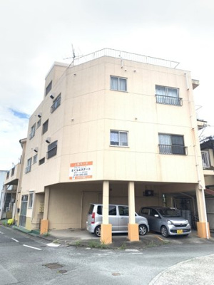 【外観】 | 上野コーポ | 地震に強い鉄骨造アパート。