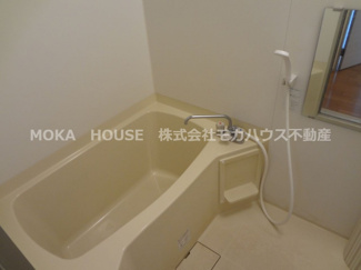 【浴室】 | メゾンやすむろⅠ | コンパクトで使いやすいお風呂です