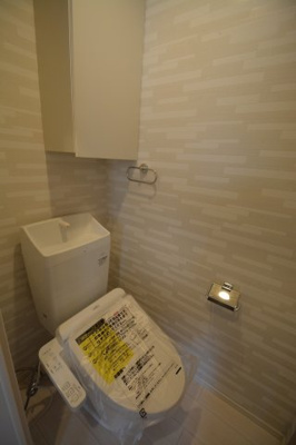 【トイレ】 | ザ・レジデンスD-room守恒 | 清潔感のあるトイレです