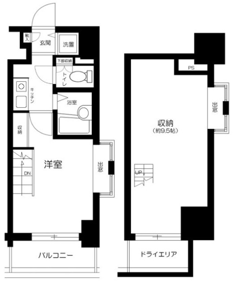【間取り】 | ロイヤルアメニティー池尻大橋