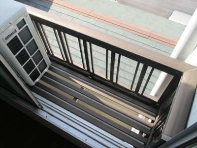 【バルコニー】 | ハイツコスモ